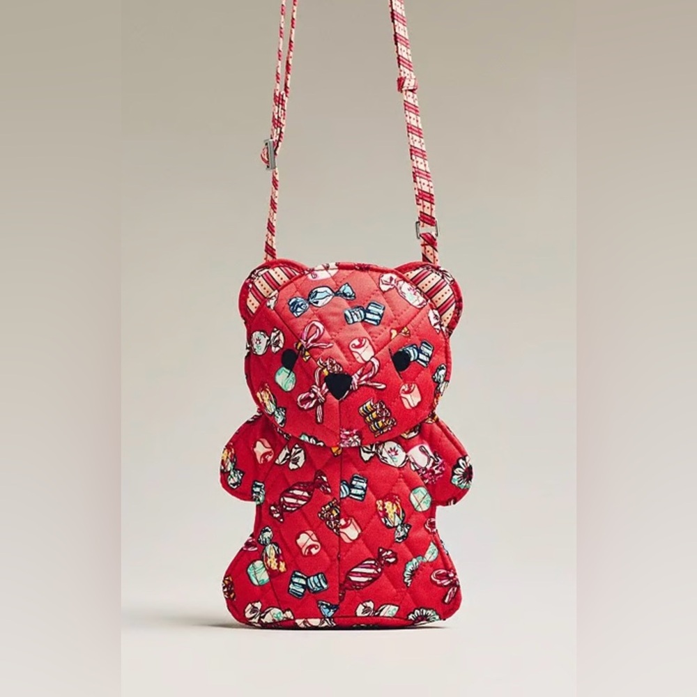 Vera Bradley x Anthropologie Classic Bear Crossbody Bag NWT